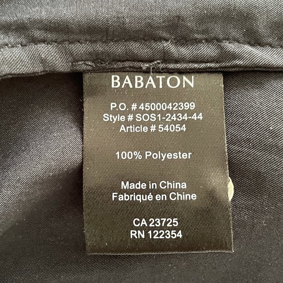 ARITZIA BABATON BLACK UNSTRUCTURED BLOUSE - Picture 6 of 7